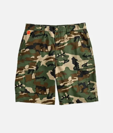 Empyre Cargo Loose Fit Camo Skate Shorts