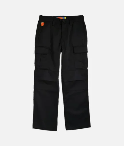 Empyre Loose Fit Black Cargo Skate Pants